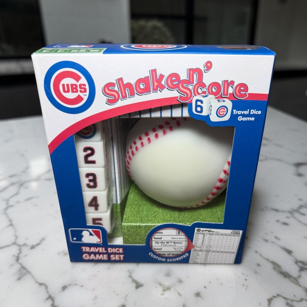 MasterPieces - Chicago Cubs - MLB Shake N' Score Dice Game